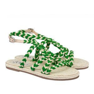 Rope women's sandals - Yucatan - Green